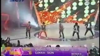 cakka, debo, gabriel, sion, & irsyad - beraksi (audisi Idola Cilik 3)