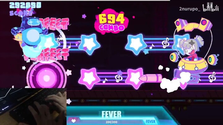 【Muse Dash】No Man's Land-Vacuum Track#ADD8E6- [มาสเตอร์] 100.00%(EL0) AP