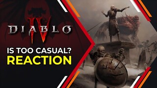 Diablo 4 is too casual? Reacting to @VeiledShotDiablo