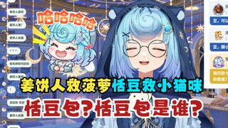 【恬豆】恬豆包、小猫咪、菠萝掉水里救谁？姜饼人救菠萝，主人（恬豆）救小猫咪，恬豆包是谁？