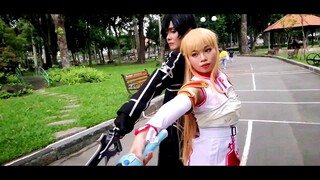 Kirito and Asuna - Sword Art Online Cosplay |FesForFun|