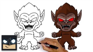 How To Draw Great Ape Goku | Dragon Ball Z