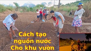 Lần đầu tiên Team châu phi hăng say làm việc tới tối||Nông nghiệp Angola||Ahihi cuộc sống châu phi