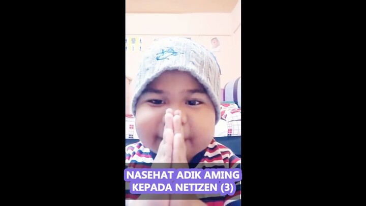NASEHAT ALMARHUM ADIK AMING KEPADA NETIZEN (3)#shorts