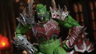 Hãy thề trung thành với bộ tộc! Đánh giá chi tiết về Hero Toys Kor'kron Orc Warlord Warrior Lacob |