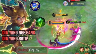 TIPS JOY EXP LANE BUAT SOLO RANK! TETAP TENANG WALAUPUN DI GANK TERUS TERUSAN! TOP GLOBAL JOY -MLBB