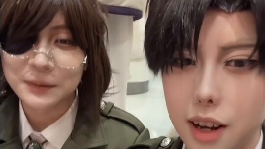 【Giant/cosplay】Paradise Island veterans experience modern life