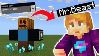 How to summon Mr beast in Minecraft !!!