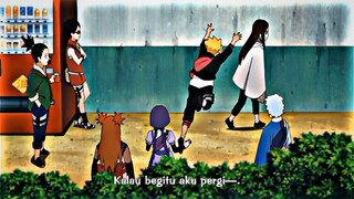 Sumire senantiasa dibelakang Boruto