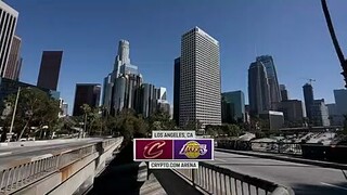 Los angeles lakers @ Cleveland cavaliers (1st Qtr)