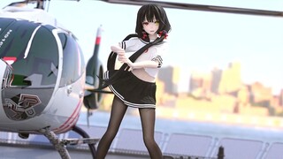 [Date A Live] Tokisaki Kurumi Dancing In JK Uniform | BGM: Bon Appetit