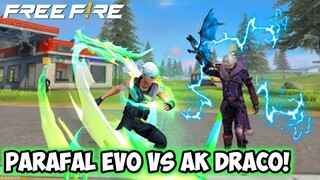 FILM PENDEK FREE FIRE! PARAFAL EVO VS AK DRACO ! PENENTUAN SENJATA NAGA TERBAIK