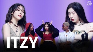 بوب كورن | هل يستطيع الراقصون المحترفون العثور على راقصة فرقة ITZY الرئيسية؟ 👑