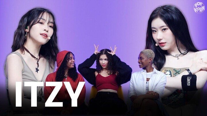 بوب كورن | هل يستطيع الراقصون المحترفون العثور على راقصة فرقة ITZY الرئيسية؟ 👑
