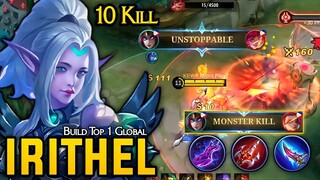 LEGENDARY!! Irithel One Hit Build (MUST TRY) Buil Top 1 Global - Mlbb