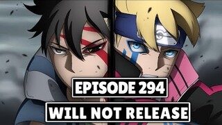 Boruto Episode 294 Will Not RELEASE