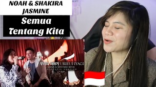 NOAH & Shakira Jasmine -  Semua Tentang Kita (Acoustic Version in 360°) I FILIPINA REAKSI