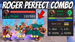 CRAZY 39K HEALTH !! ASTRO WYRMSLAYER ROGER + YUKI SKILL 3 !! MAGIC CHESS MOBILE LEGENDS