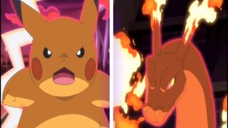 Ash ( Pikachu ) Vs Leon ( Charizard ) Gigantamax ep 13 AMV - Outta Control