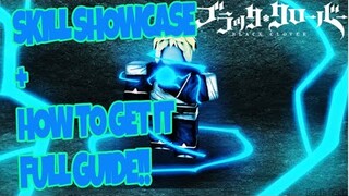 *HOW TO GET IT* LIGHTNING MAGIC (Luck Voltia) SHOWCASE in BLACK CLOVER:GRIMSHOT (ROBLOX) [MAY 2020]