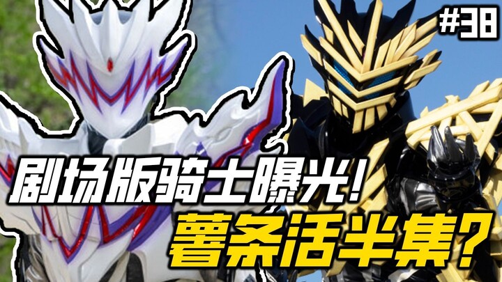 加布剧场版骑士曝光！露头就被秒的薯条苦加布！绊斗斩断仇恨！【假面骑士 加布 38】