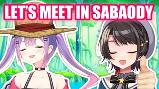 Towa and Subaru Goes to Training Arc and agrees to meet in Sabaody Archipelago【Hololive English Sub】