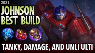 Johnson Best Build in 2021 | Johnson Instant Ultimate Build and Gameplay | Mobile Legends