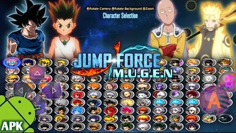 Anime Jump Force Mugen Apk For Android
