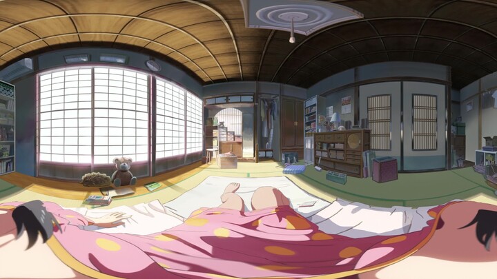 [AMV]ภาพ VR พาโนรามาของห้องมิยามิสึ มิซึฮะ|<หลับตาฝัน ถึงชื่อเธอ>