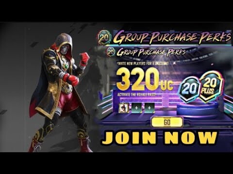 NEW GROUP PURCHASE PERKS PUBG MOBILE