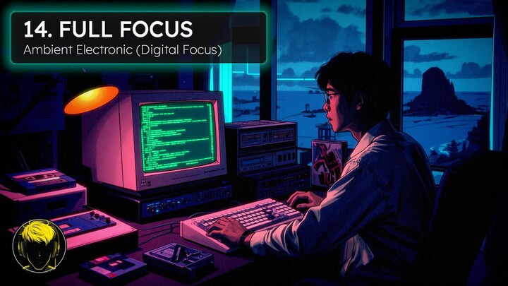 🎧 Full Focus - Ambient Electronic Coding Music For Work, Study And Productivity | BitFrequencies