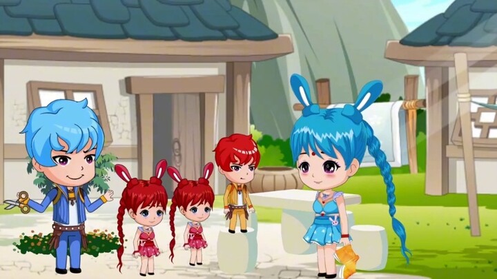 Three children, do you know who the extra one is?
