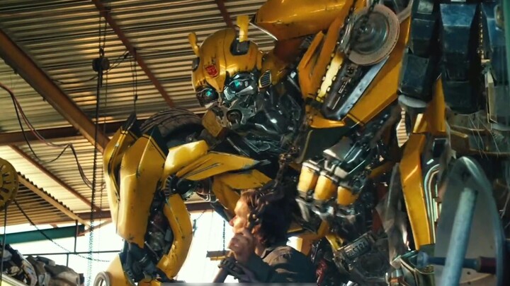 [Transformers] Bumblebee's sound system is repaired, but the pronunciation is a female voice, which 