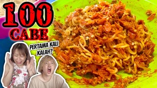 MIE ABANG ADEK VS CEWE JEPANG MAKAN PEDAS TERKUAT