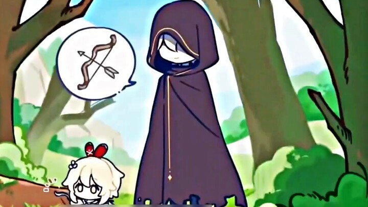 Is the one who accompanies you still there?