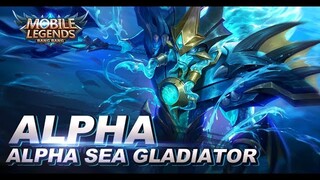 Mobile Legends: Bang Bang! The Season 6 Skin |Sea Gladiator - Alpha|