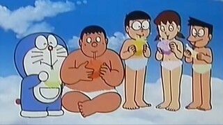 Doraemon - HTV3 lồng tiếng - tập 1 - Bình chứa gas làm đông mây