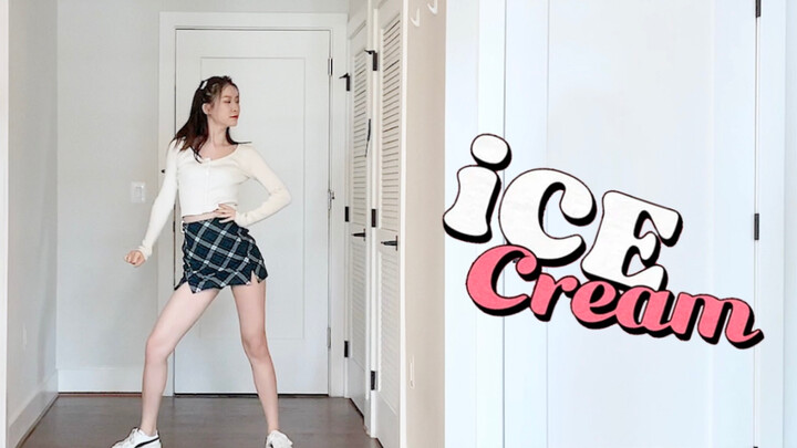 Lagu lengkap "Ice Cream" BLACKPINK di home dance [Ikan Ikan Mas]