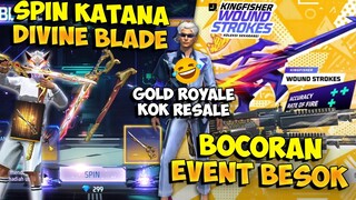 GOLD ROYALE RESALE WKWK !! Bocoran Event Kingfisher Strokes & Spin Event Katana Divine Blade Terbaru