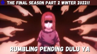 ATTACK ON TITAN THE FINAL SEASON PART 2 TERKONFIRMASI WINTER 2022!!