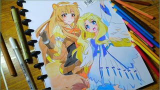 FILO & RAPHTALIA speed drawing | @Brizz_hz