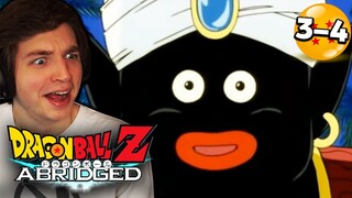 MR. POPO IS TERRIFYING | Dragon Ball Z: Abridged REACTION Episode 3 & 4