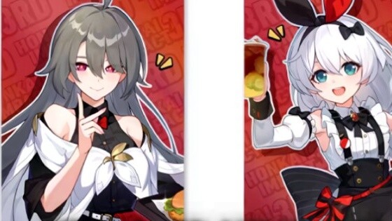 The collaboration between Honkai Impact 3rd and KFC is now available! Theresa is so cute