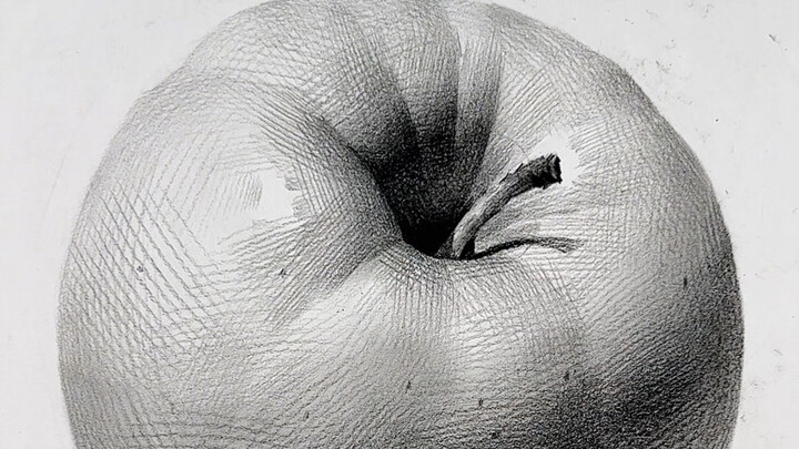 Easily Draw an Apple Dimple