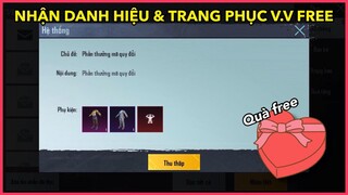 NHẬN DANH HIỆU, TRANG PHỤC VĨNH VIỄN FREE CÙNG VỚI ĐỒNG ĐỘI TỪ SỰ KIỆN || PUBG MOBILE