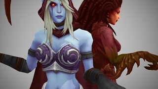 Nữ hoàng x Nữ hoàng Kerrigan x Sylvanas Starcraft x Warcraft