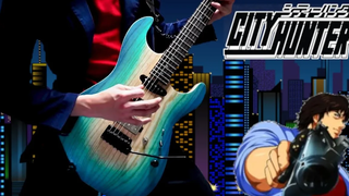 City Hunter Get Wild / TM NETWORK ฉันเล่นอย่างดุเดือด moki Guitar Cover
