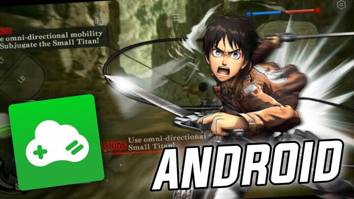 Main Attack on Titan wing of freedom di Android | Gloud games