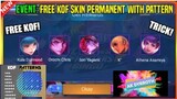 Watch This Before Claim | KOF Event Pattern Reveal | Free KOF Skin Again  | How To Claim Free KOF |ðŸ¤”