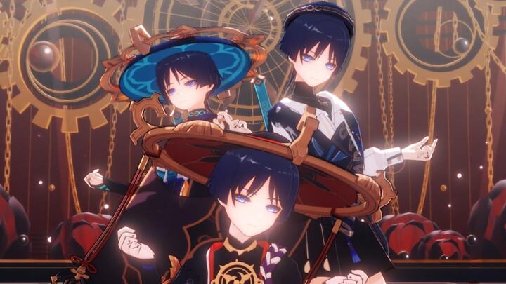 [mmd]jewel-Bao Bao Sheng Congratulations (low angle warning)